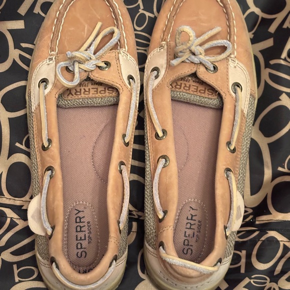 Sperry Shoes - Sperry Women's Tan and Cream Loafers